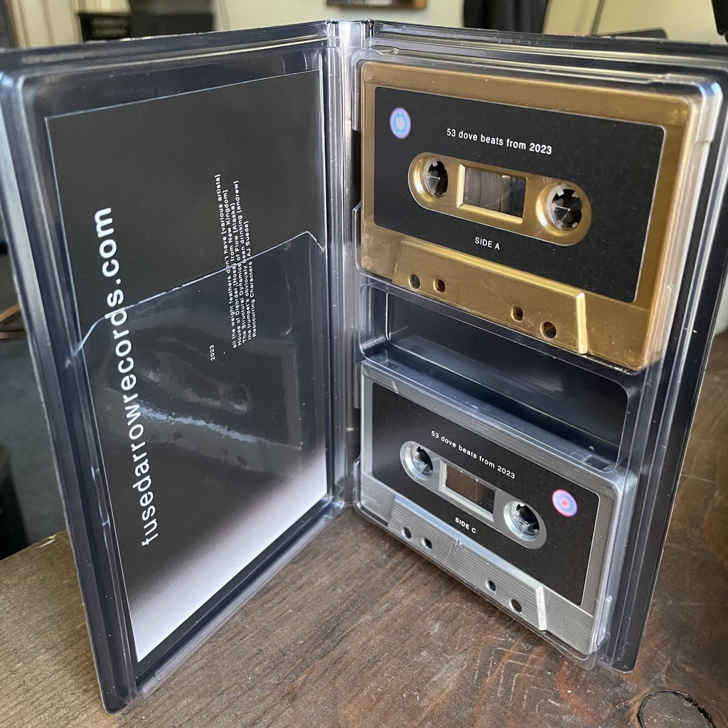 53 dove instrumentals from 2023 (double cassette)