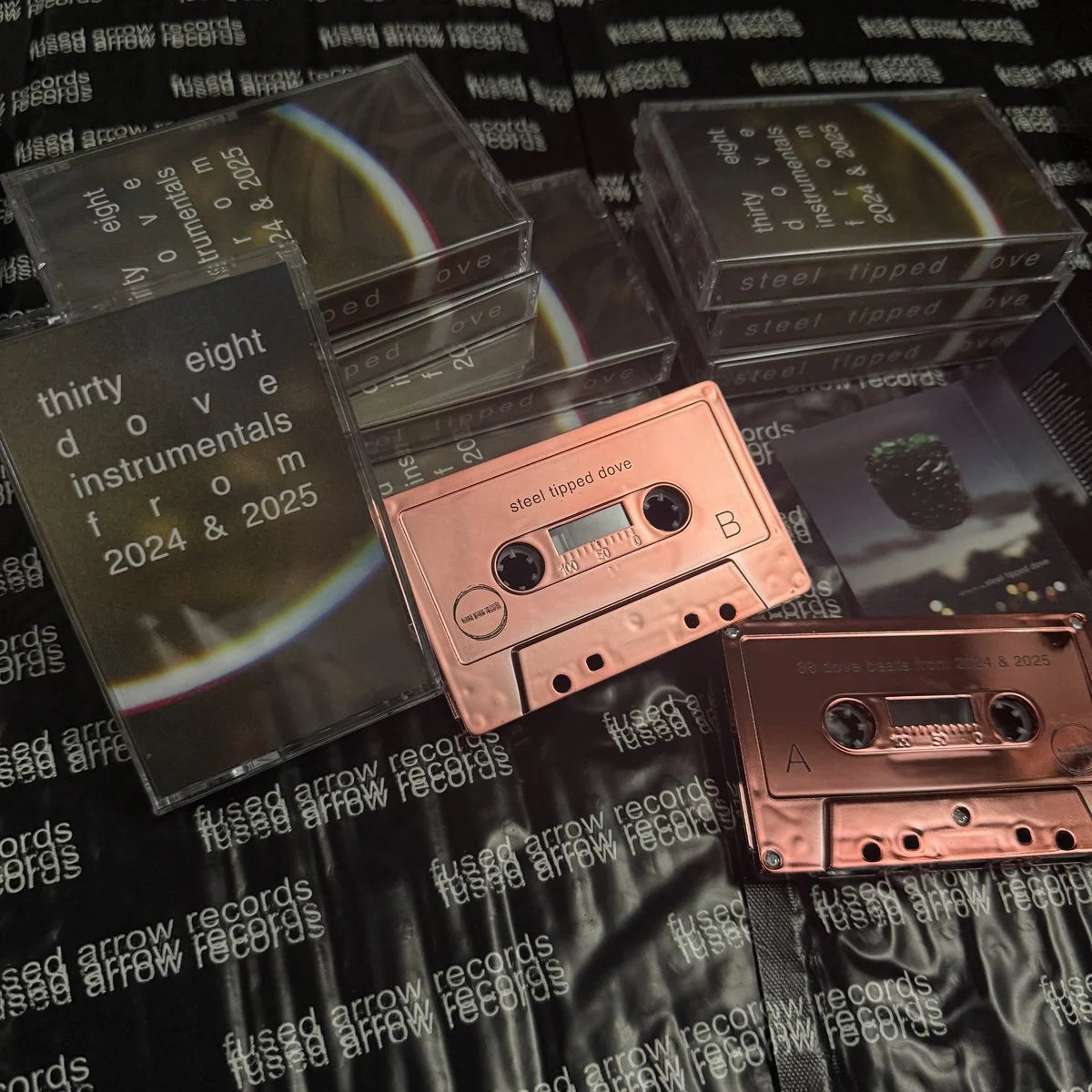 38 dove instrumentals from 2024 & 2025 Cassette (Pink Metal)