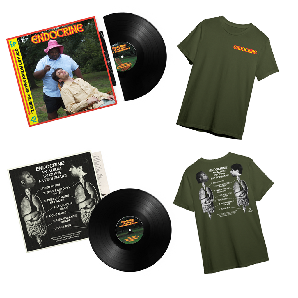 ENDOCRINE Vinyl + Shirt Bundle