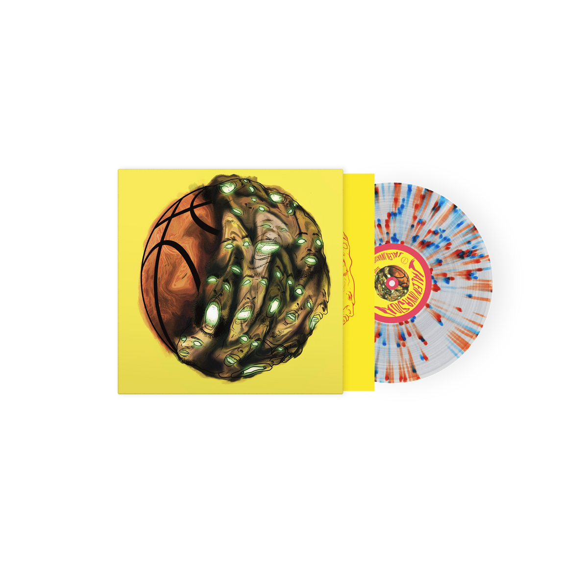 Jalen Invasion (7" Clear Vinyl with Blue & Orange Splatter + Lyrics Insert)