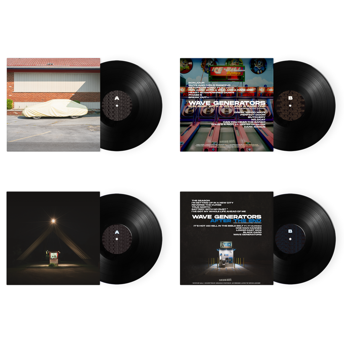 WAVE GENERATORS - Vinyl Bundle (ATE x RAWAWAARO)
